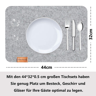 Tischsets abwaschbar - ZAH COMM GmbH