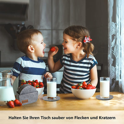 Untersetzer Gläser - umweltfreundlich - ZAH COMM GmbH