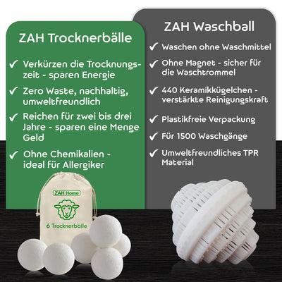 Öko Waschball und Trocknerbälle - ZAH COMM GmbH